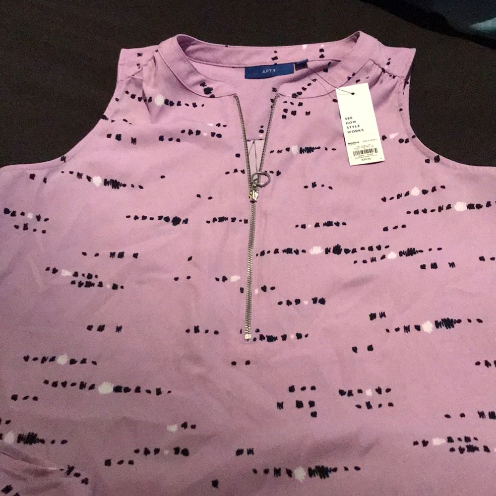 Purple blouse